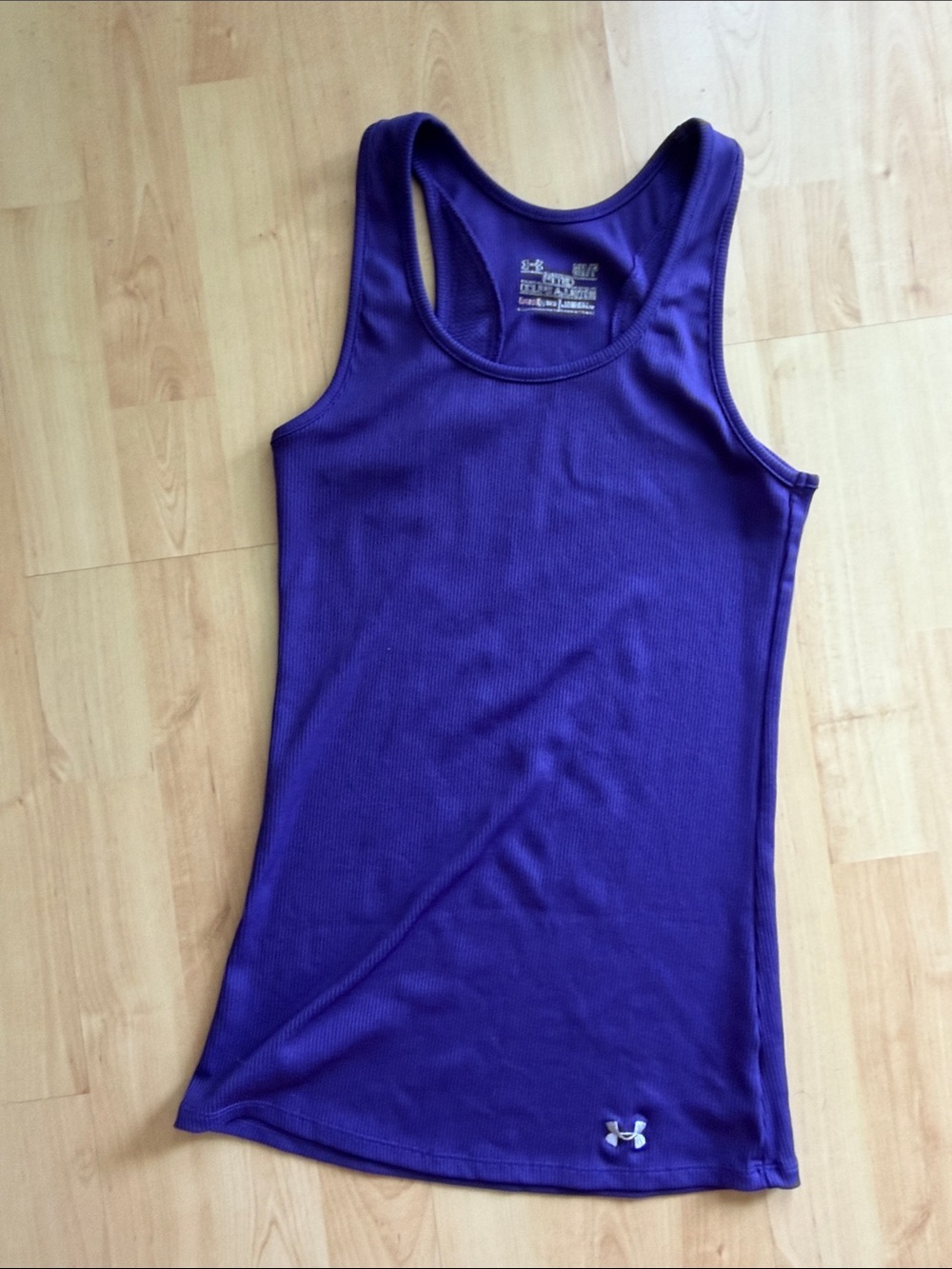 Under Armour Women's Deep Purple Ribbed Tank